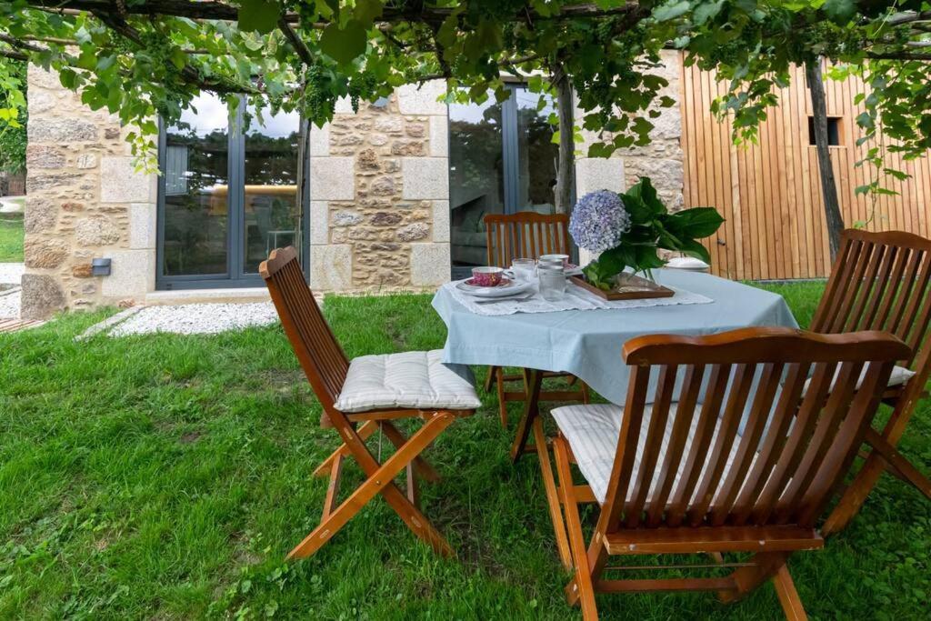 Willa A Casa De Abaixo, Aloxamento Rural Vedra Zewnętrze zdjęcie