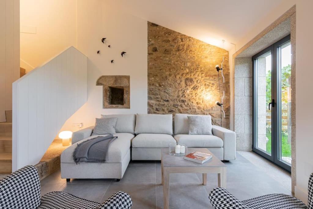 Willa A Casa De Abaixo, Aloxamento Rural Vedra Zewnętrze zdjęcie