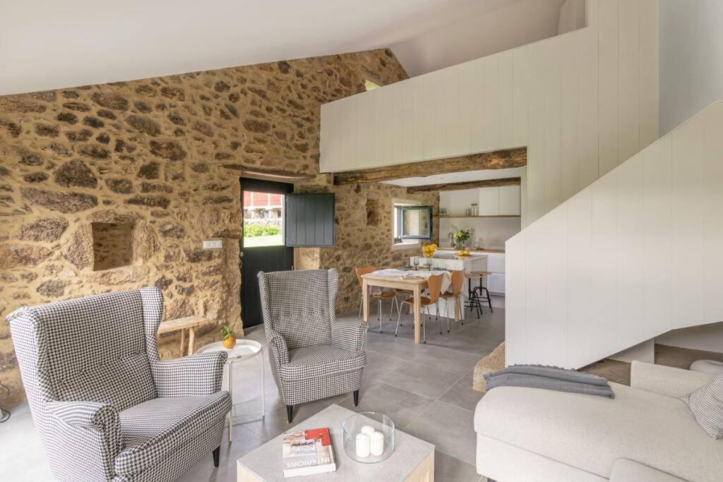 Willa A Casa De Abaixo, Aloxamento Rural Vedra Zewnętrze zdjęcie