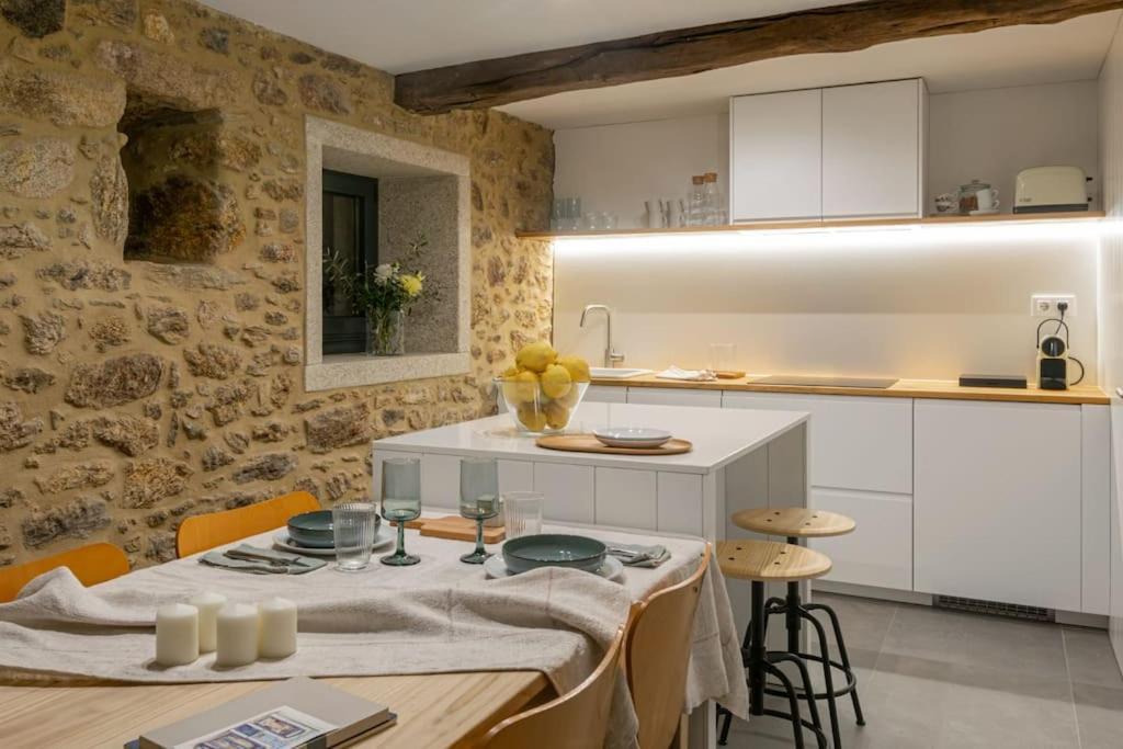 Willa A Casa De Abaixo, Aloxamento Rural Vedra Zewnętrze zdjęcie